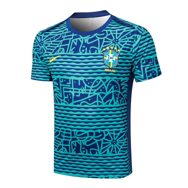 Camiseta Entrenamiento Brasil 2024-25 Azul